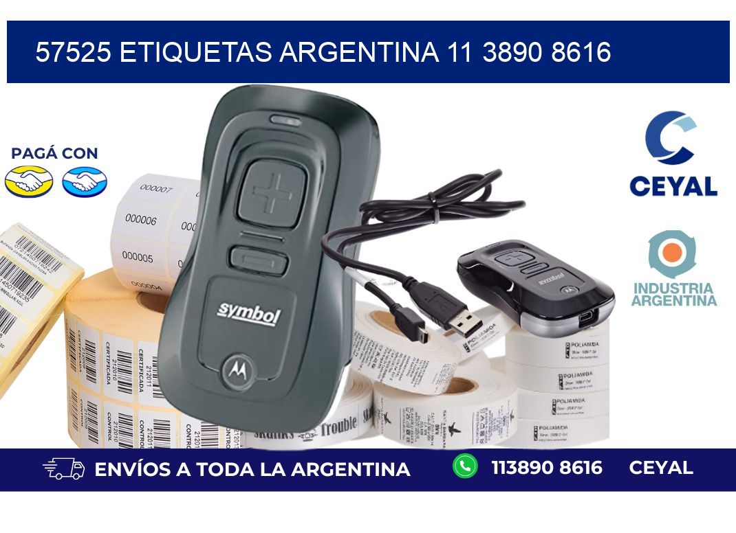 57525 ETIQUETAS ARGENTINA 11 3890 8616