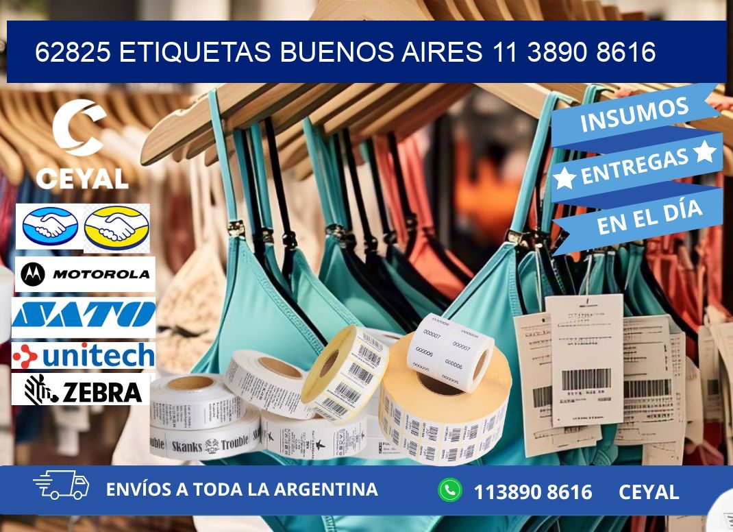 62825 ETIQUETAS BUENOS AIRES 11 3890 8616