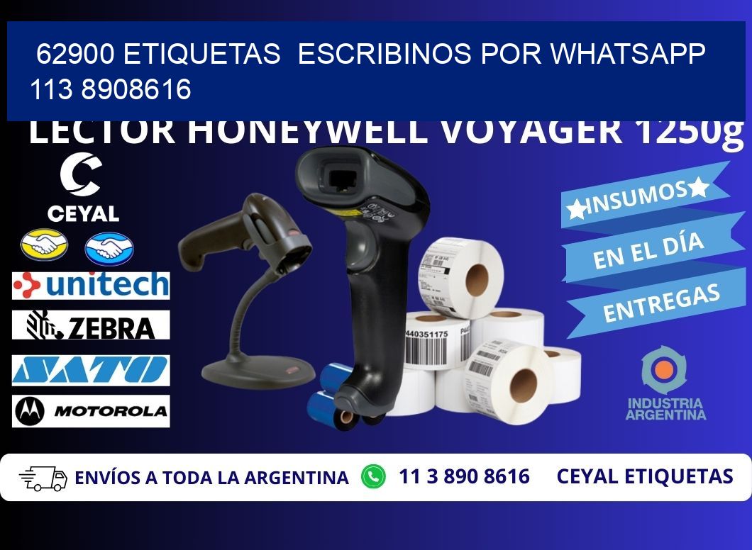62900 ETIQUETAS  ESCRIBINOS POR WHATSAPP  113 8908616