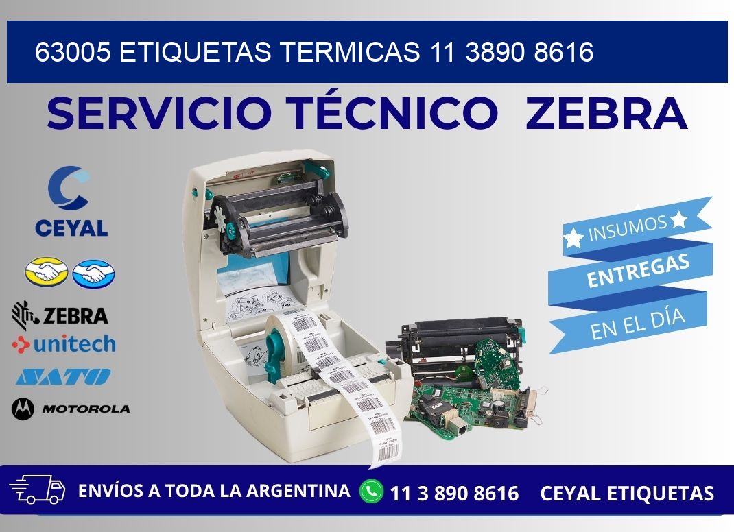 63005 ETIQUETAS TERMICAS 11 3890 8616