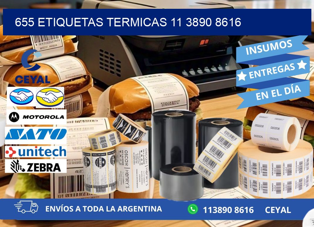 655 ETIQUETAS TERMICAS 11 3890 8616