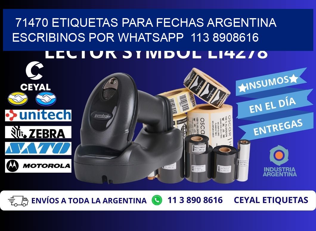 71470 ETIQUETAS PARA FECHAS ARGENTINA ESCRIBINOS POR WHATSAPP  113 8908616