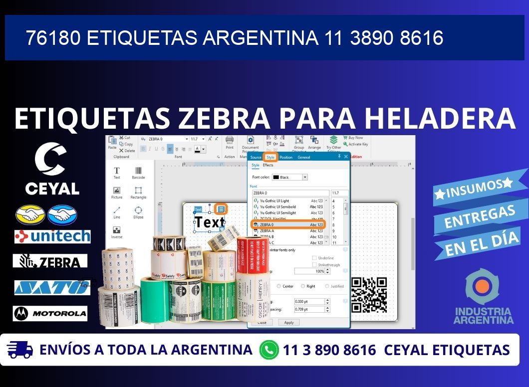 76180 ETIQUETAS ARGENTINA 11 3890 8616
