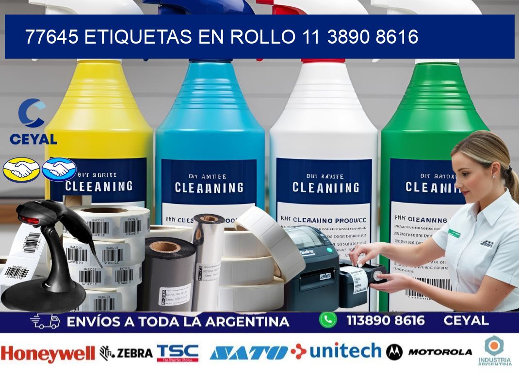 77645 ETIQUETAS EN ROLLO 11 3890 8616