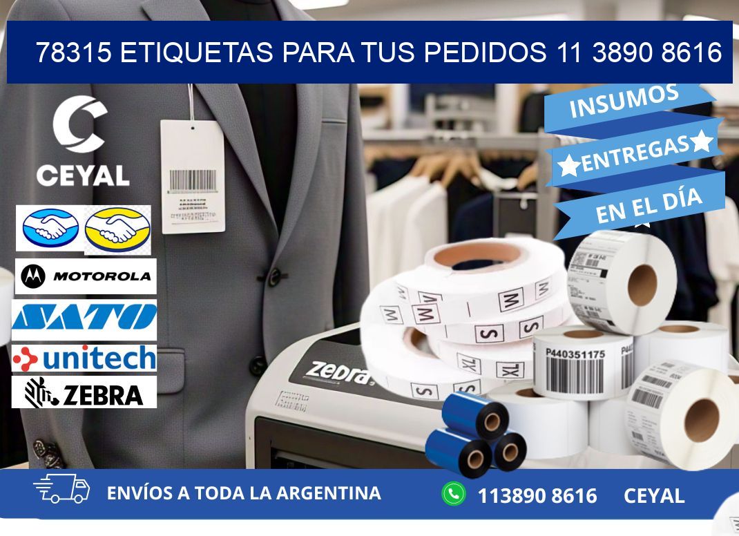 78315 ETIQUETAS PARA TUS PEDIDOS 11 3890 8616