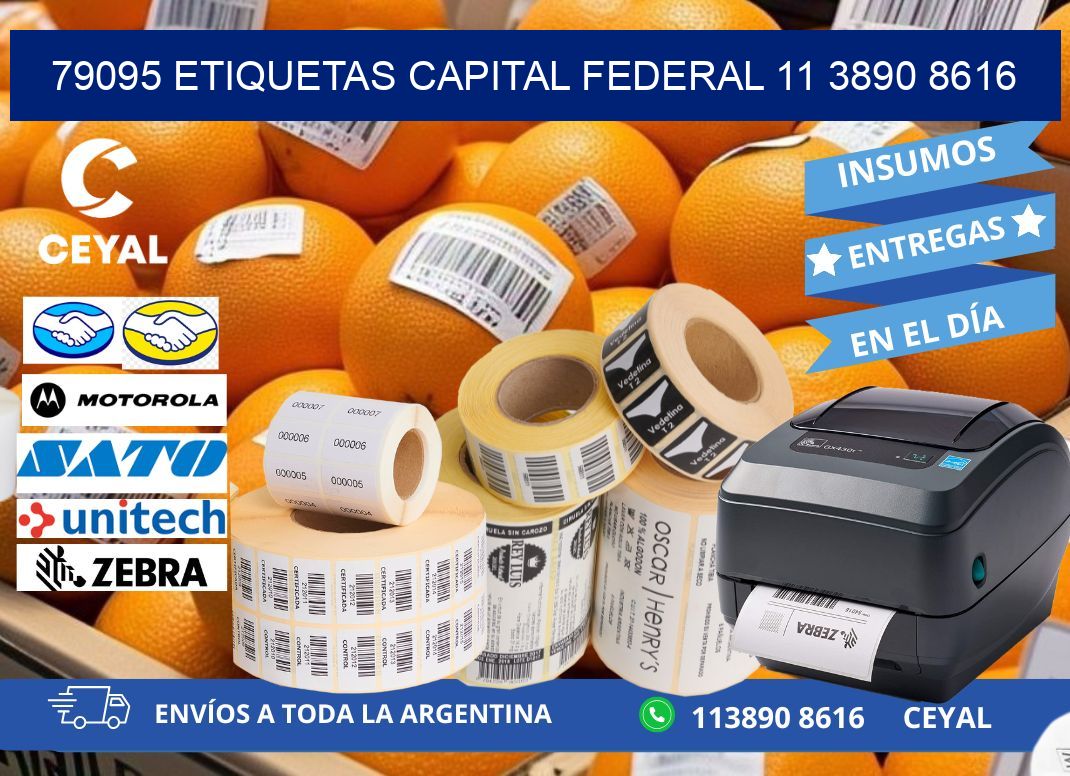 79095 ETIQUETAS CAPITAL FEDERAL 11 3890 8616