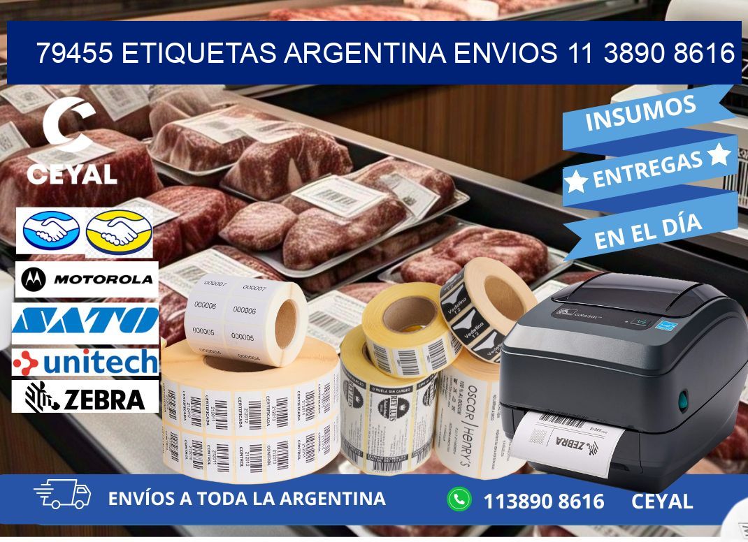 79455 ETIQUETAS ARGENTINA ENVIOS 11 3890 8616