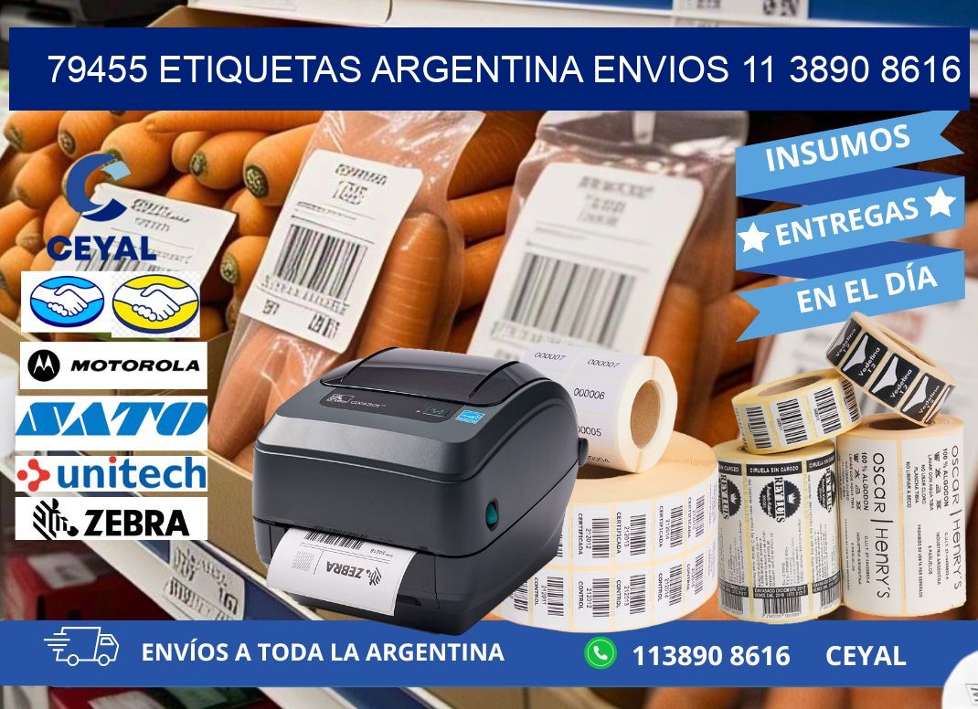 79455 ETIQUETAS ARGENTINA ENVIOS 11 3890 8616
