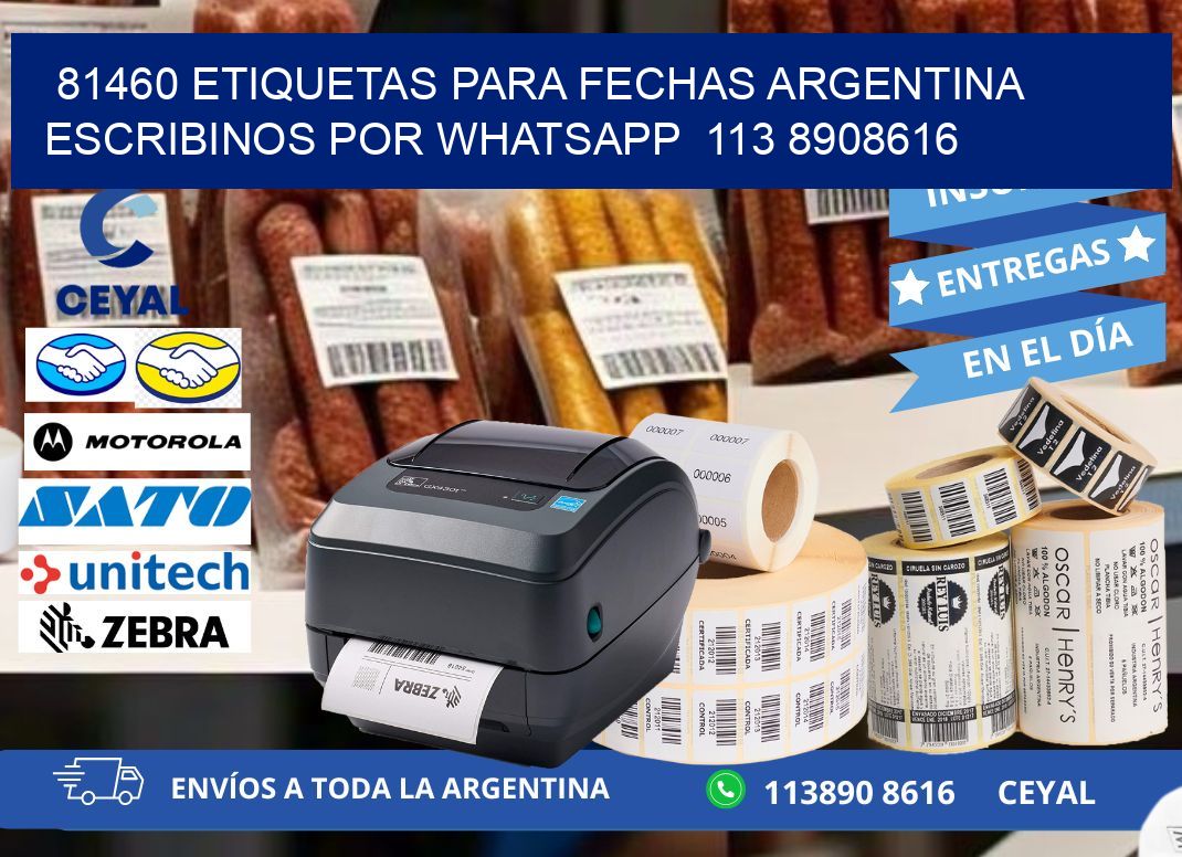 81460 ETIQUETAS PARA FECHAS ARGENTINA ESCRIBINOS POR WHATSAPP  113 8908616