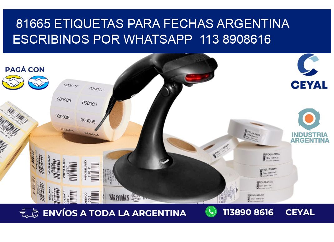 81665 ETIQUETAS PARA FECHAS ARGENTINA ESCRIBINOS POR WHATSAPP  113 8908616