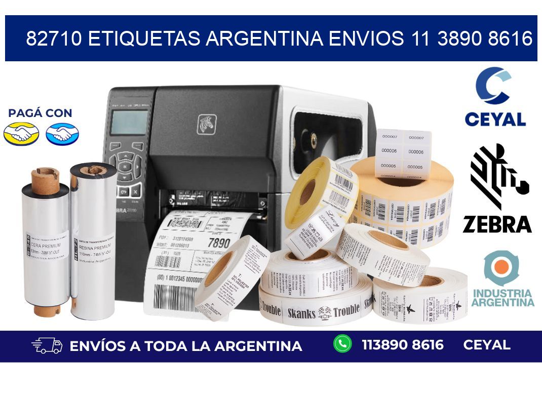 82710 ETIQUETAS ARGENTINA ENVIOS 11 3890 8616