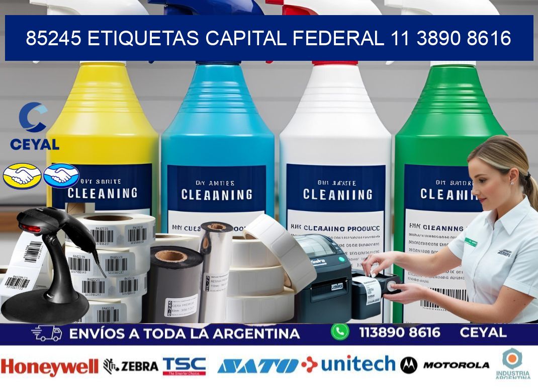 85245 ETIQUETAS CAPITAL FEDERAL 11 3890 8616