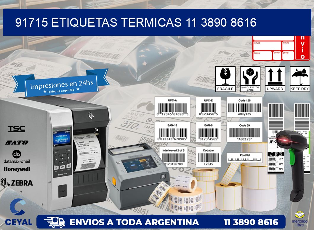91715 ETIQUETAS TERMICAS 11 3890 8616