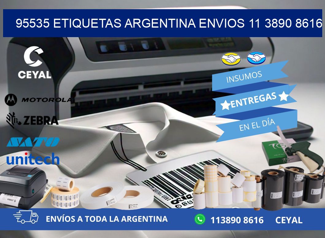 95535 ETIQUETAS ARGENTINA ENVIOS 11 3890 8616