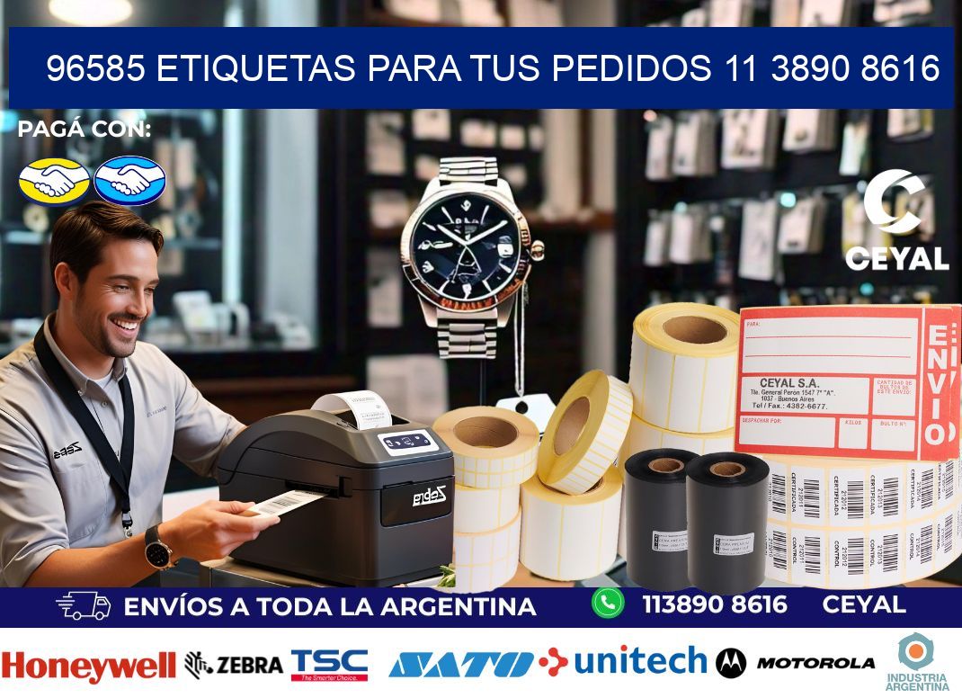 96585 ETIQUETAS PARA TUS PEDIDOS 11 3890 8616