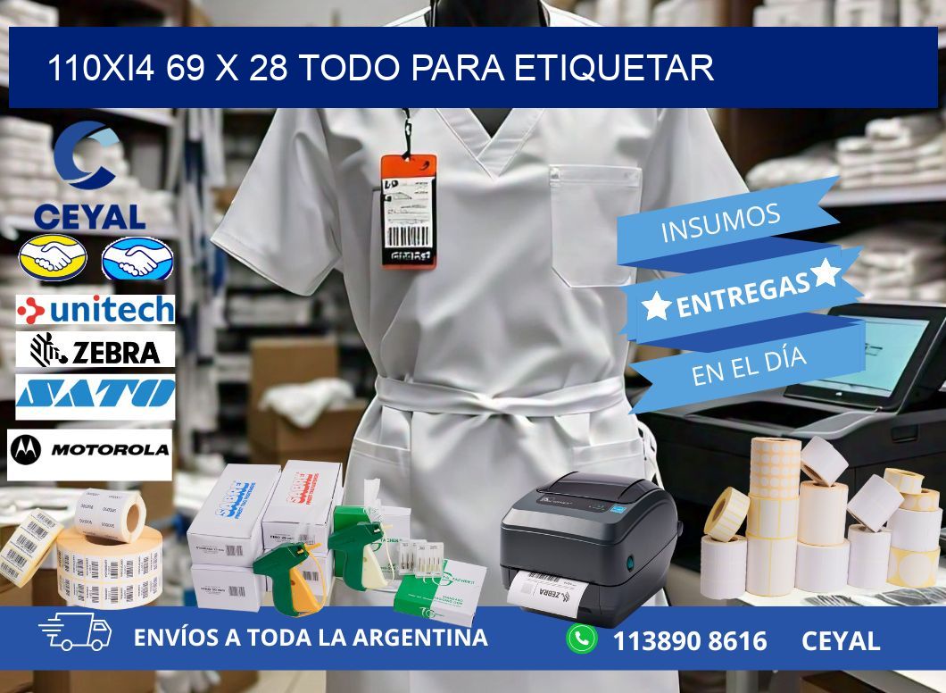 110Xi4 69 x 28 TODO PARA ETIQUETAR