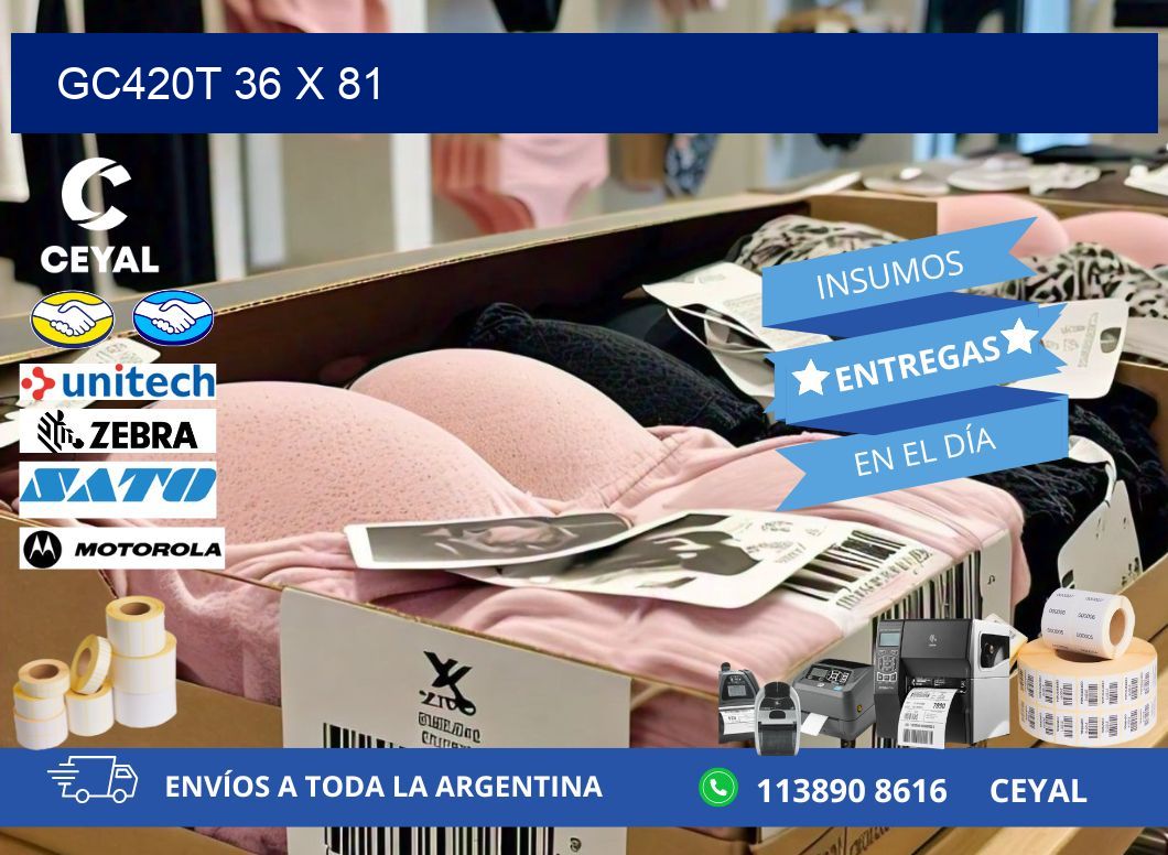 GC420T 36 x 81