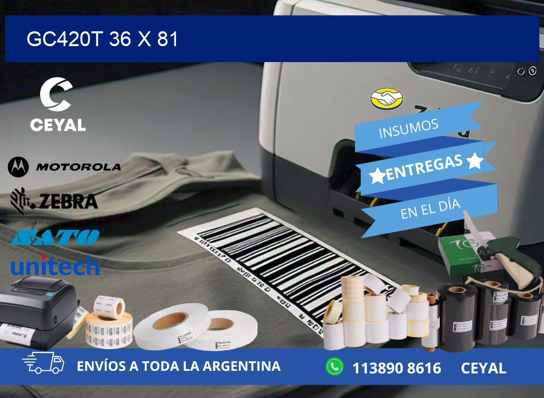 GC420T 36 x 81