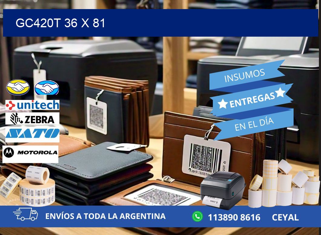 GC420T 36 x 81