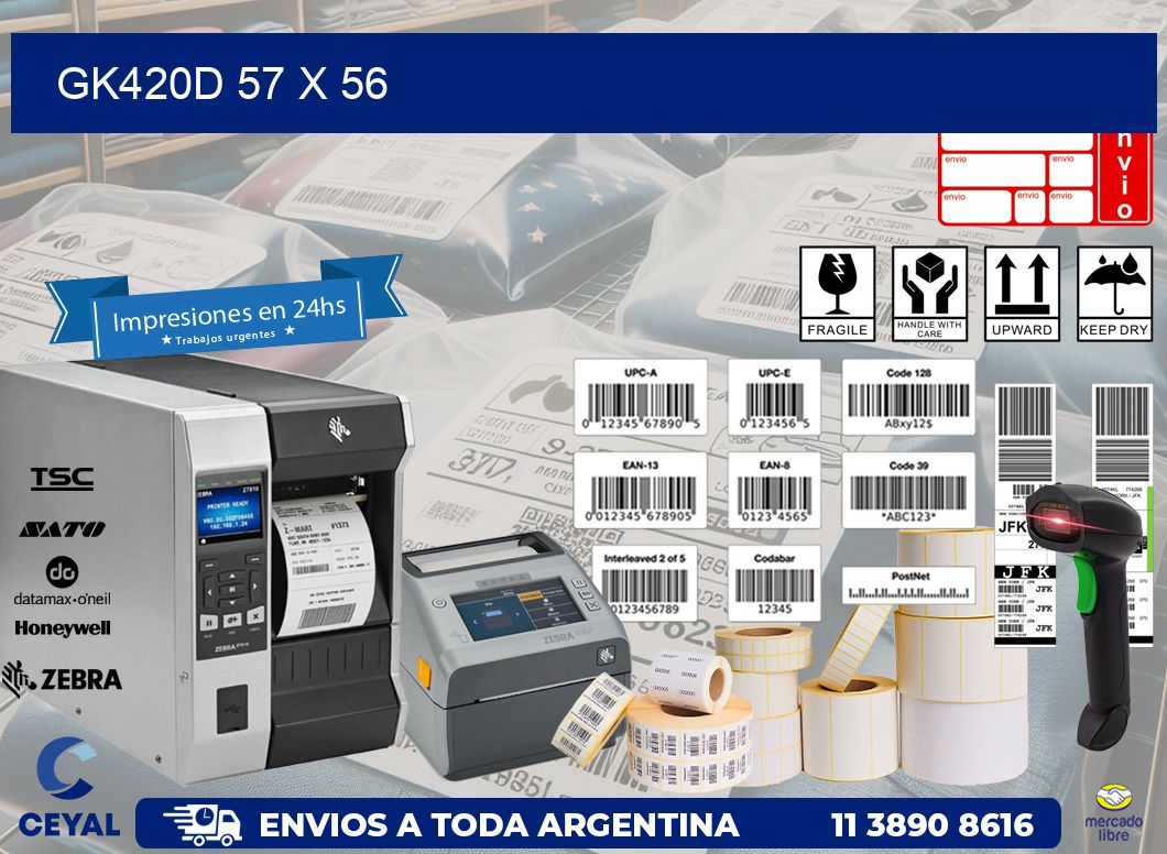 GK420D 57 x 56