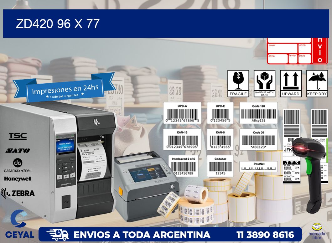ZD420 96 x 77