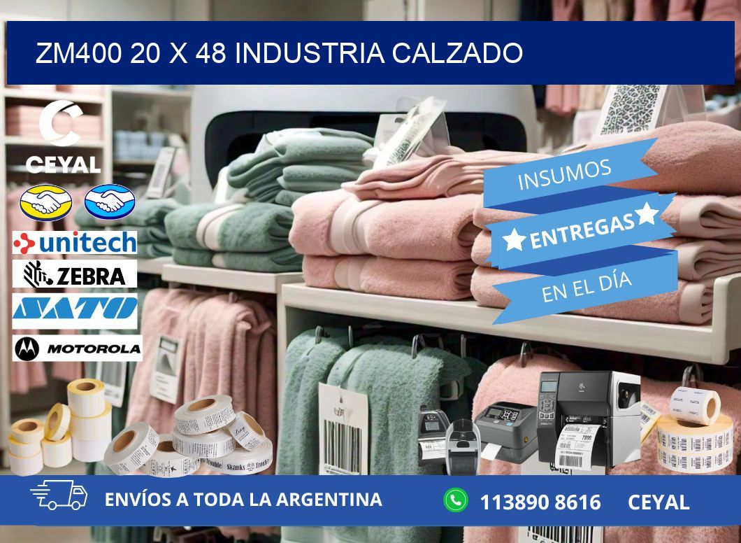 ZM400 20 x 48 INDUSTRIA CALZADO