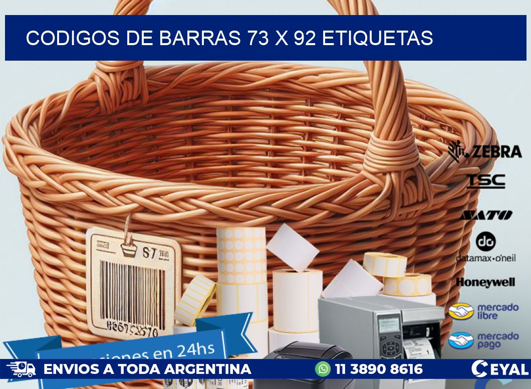 codigos de barras 73 x 92 etiquetas
