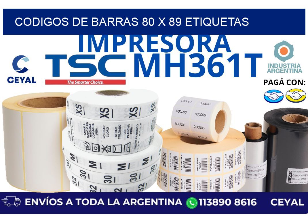 codigos de barras 80 x 89 etiquetas