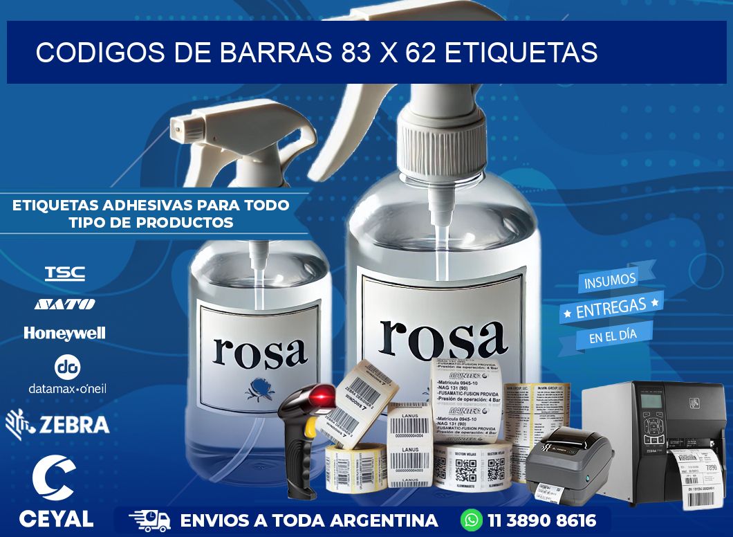 codigos de barras 83 x 62 etiquetas