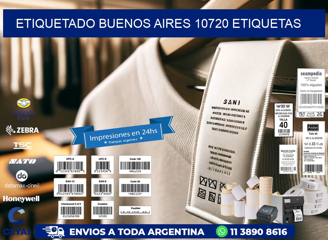etiquetado buenos aires 10720 etiquetas