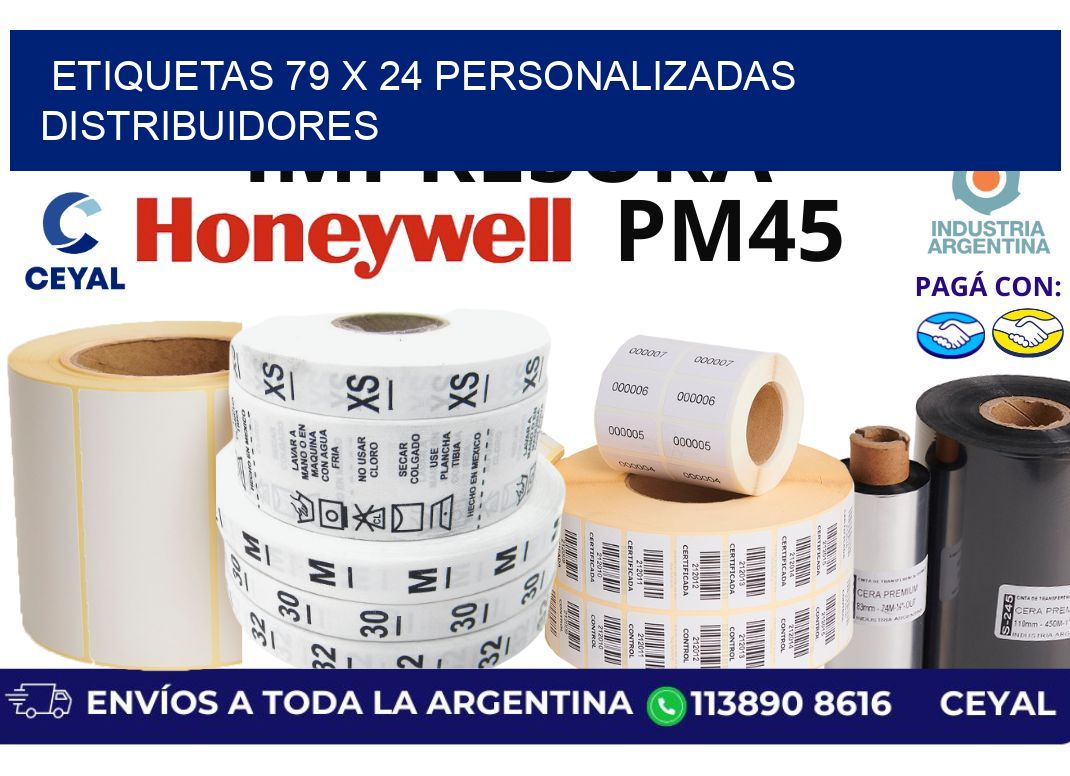 etiquetas 79 x 24 personalizadas distribuidores