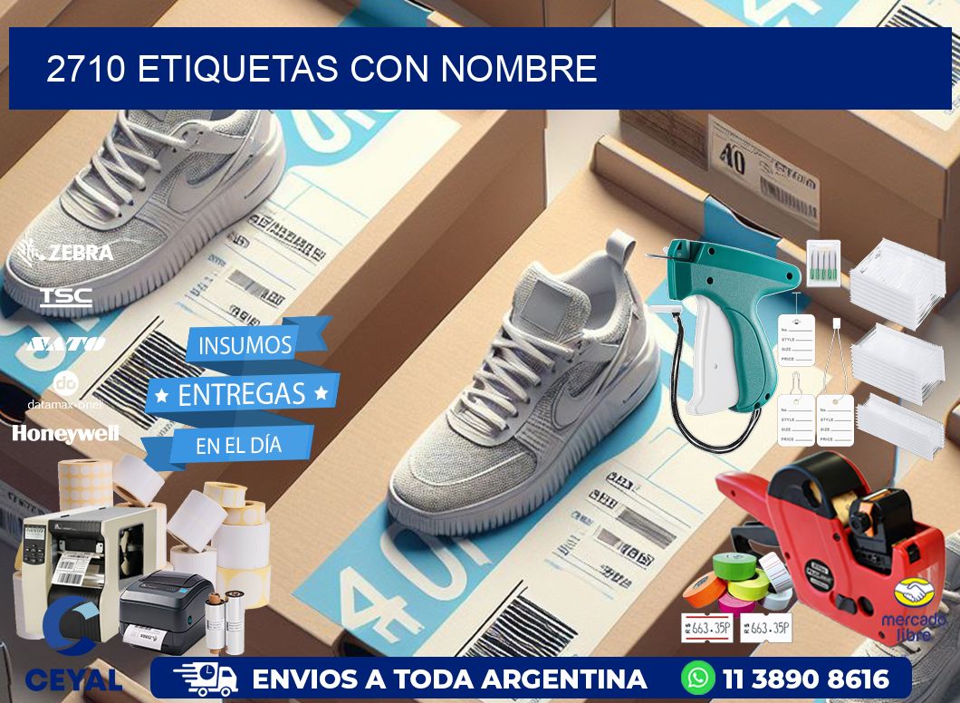2710 etiquetas con nombre