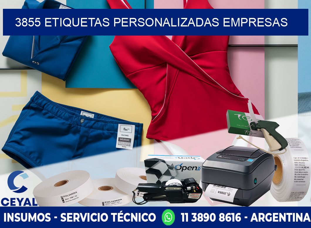3855 Etiquetas personalizadas empresas