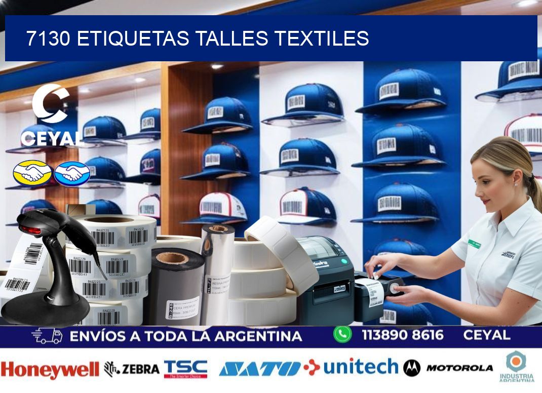 7130 ETIQUETAS TALLES TEXTILES