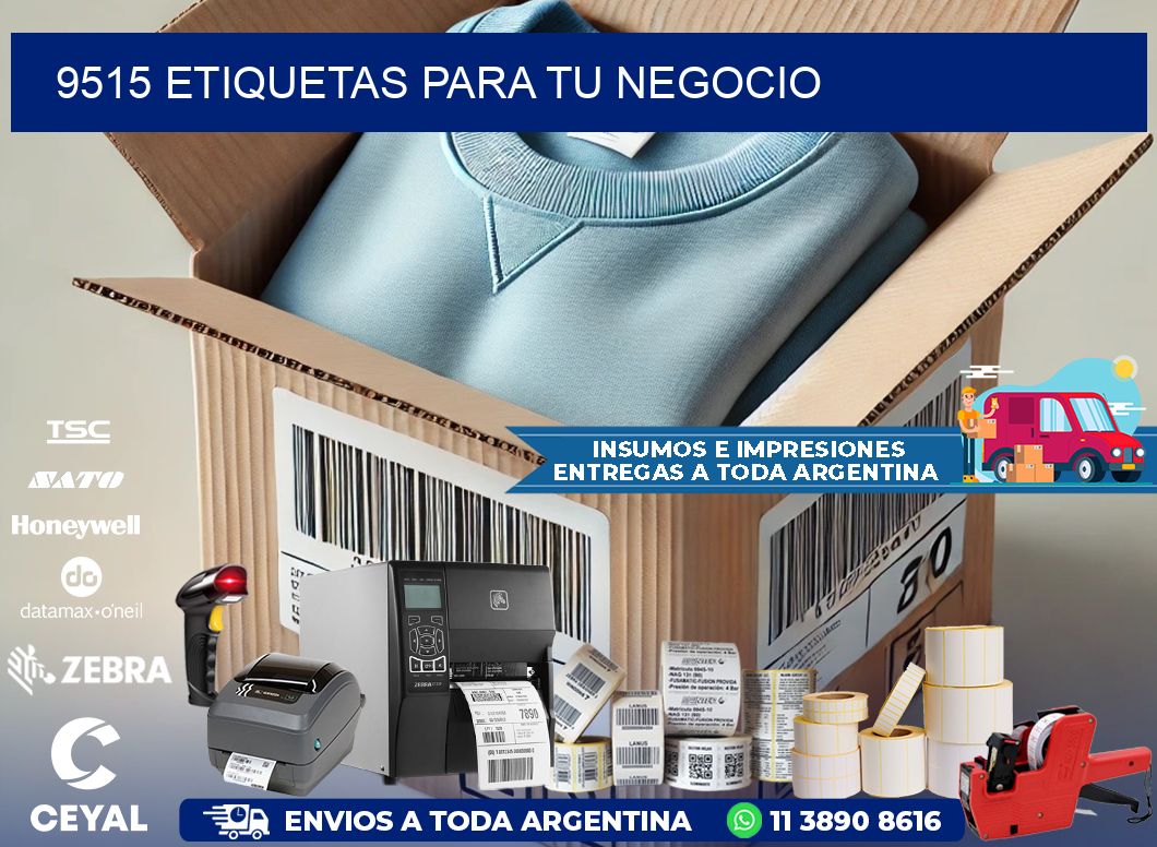9515 etiquetas para tu negocio