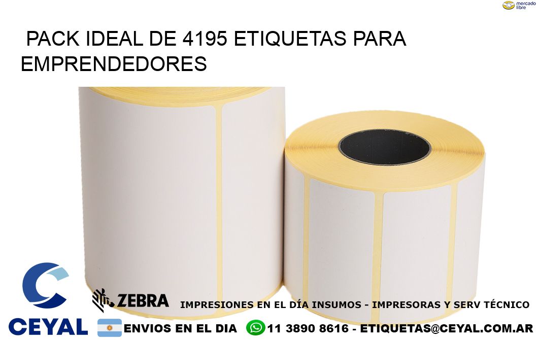 Pack ideal de 4195 etiquetas para emprendedores