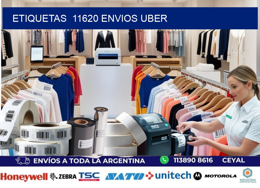 etiquetas  11620 ENVIOS UBER