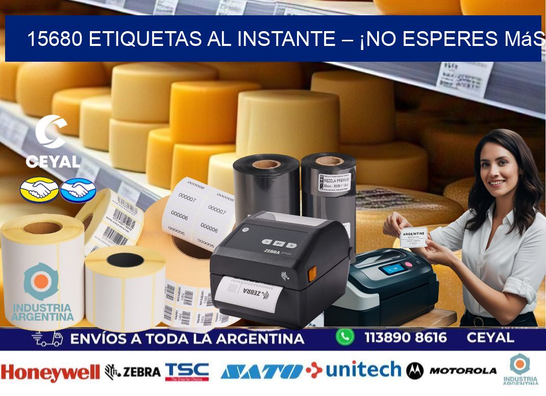 15680 Etiquetas al Instante – ¡No Esperes Más