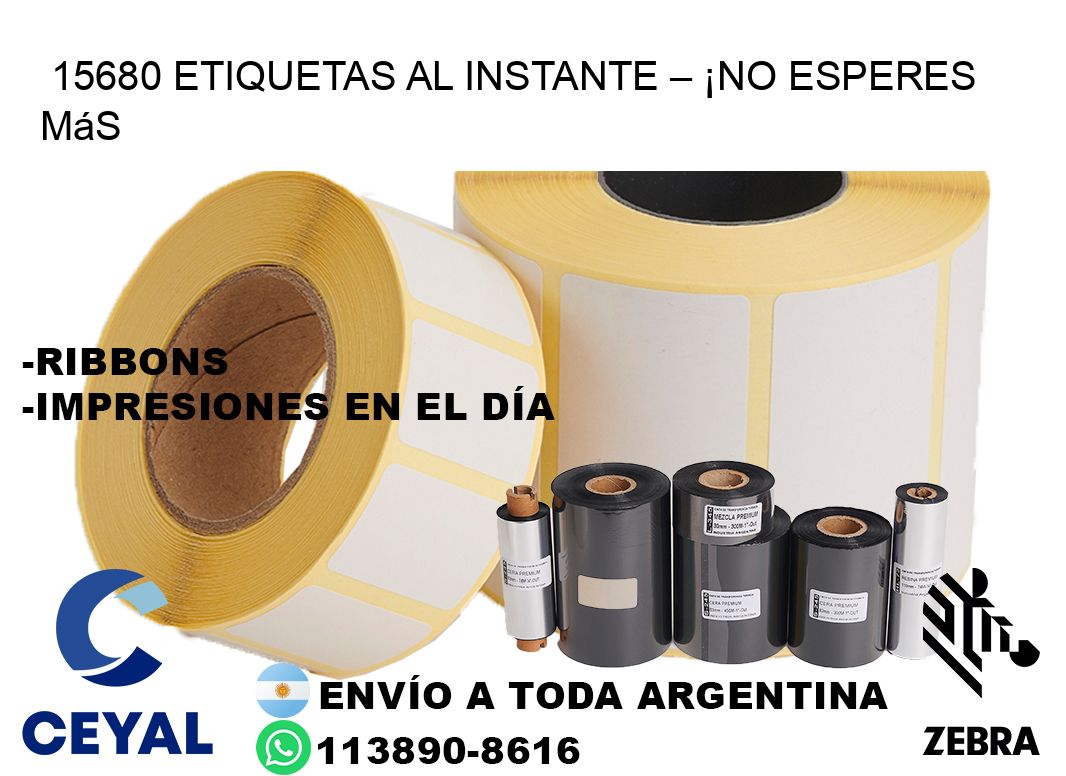 15680 Etiquetas al Instante – ¡No Esperes Más