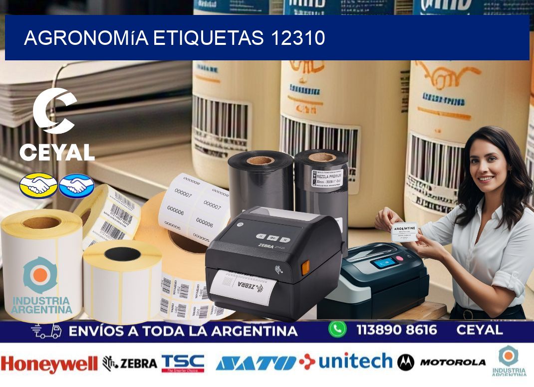 Agronomía etiquetas 12310
