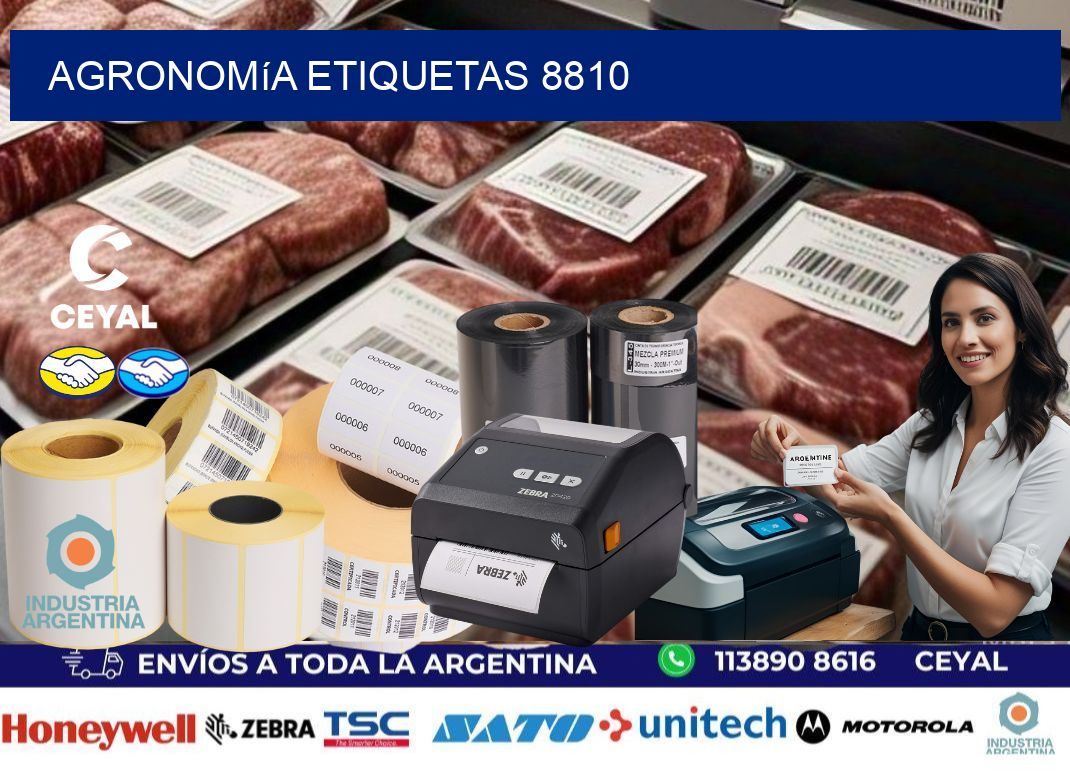 Agronomía etiquetas 8810