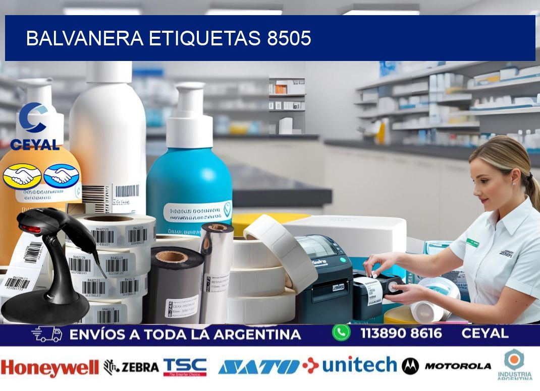 Balvanera etiquetas 8505