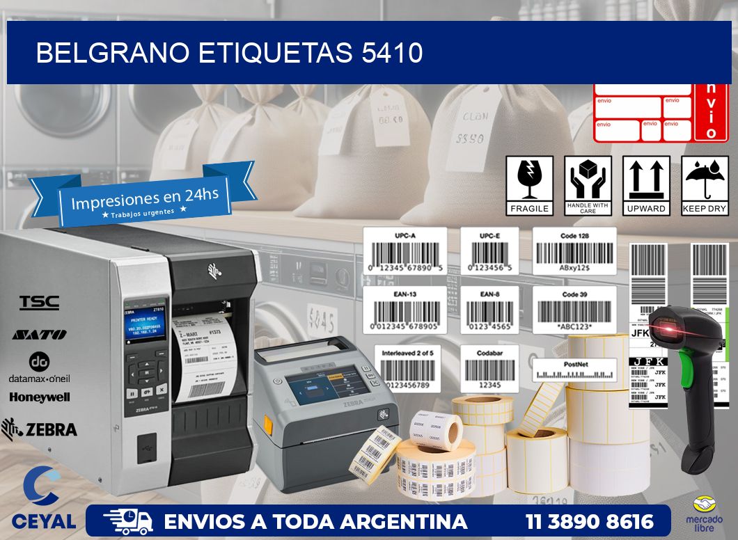 Belgrano etiquetas 5410