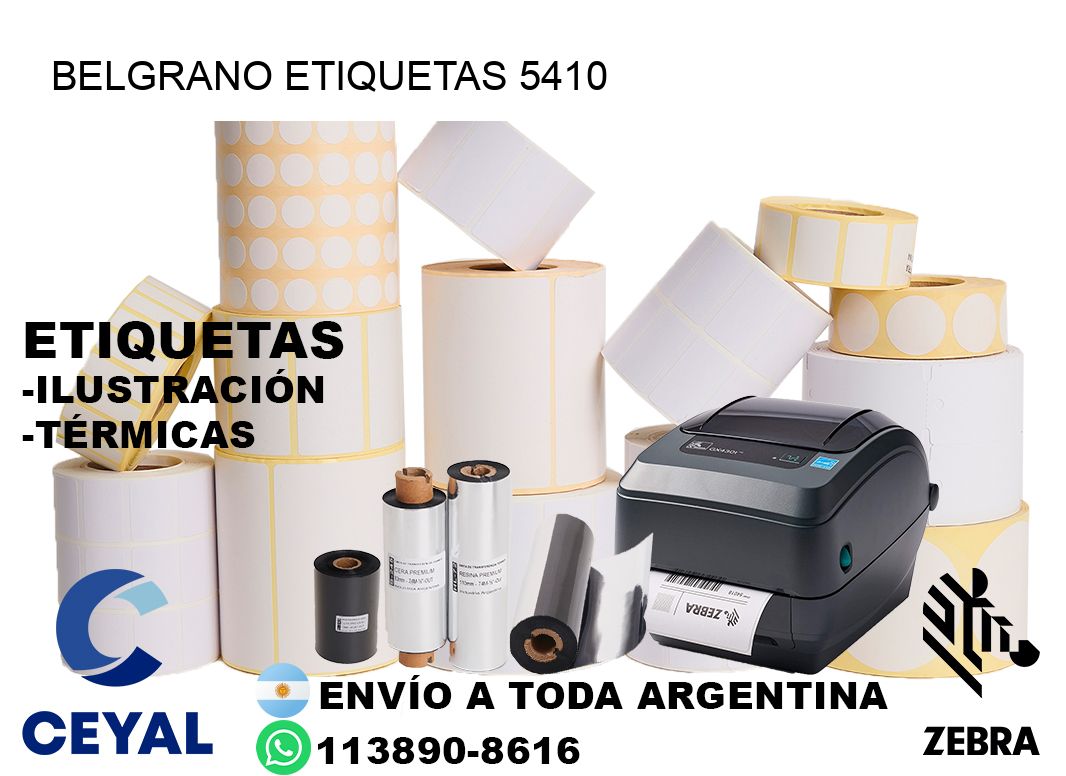 Belgrano etiquetas 5410