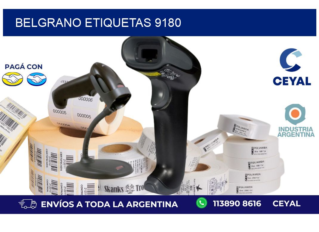Belgrano etiquetas 9180