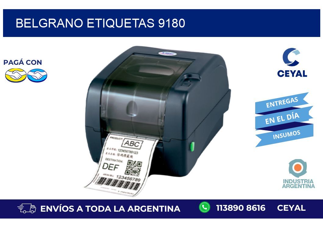 Belgrano etiquetas 9180