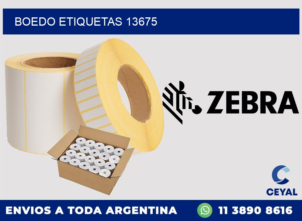 Boedo etiquetas 13675