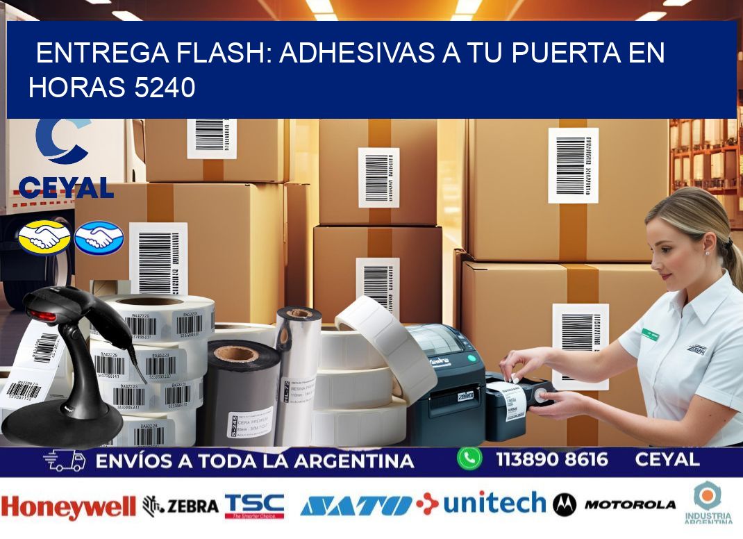 Entrega Flash: Adhesivas A Tu Puerta en Horas 5240