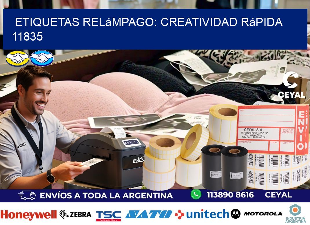 Etiquetas Relámpago: Creatividad Rápida 11835