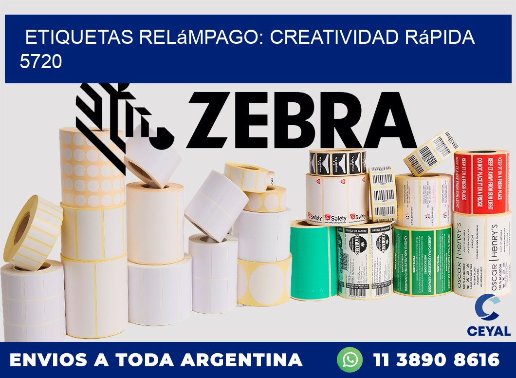 Etiquetas Relámpago: Creatividad Rápida 5720